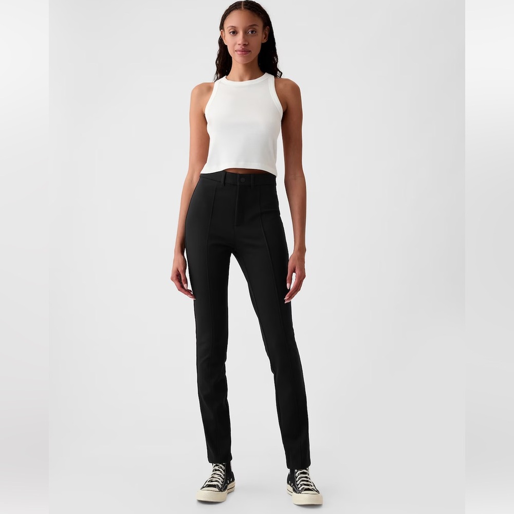 Gap High Rise Ponte Skinny Pants